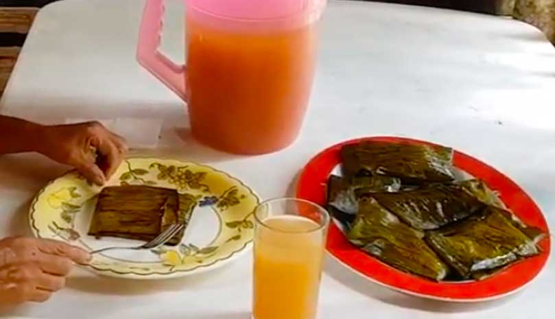 Tamales de repollo