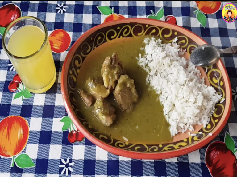 Adobo en salsa verde